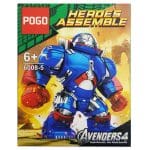 ساختنی پوگو مدل Hulkbuster کد ۵ از سری Heroes Assemble 6008 - 1