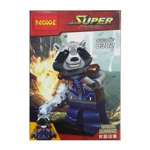 ساختنی دکول مدل Rocket Raccoon کد ۰۳۰۲ از سری Super Heroes