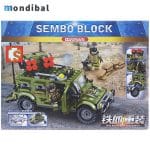 ساختنی سمبو بلاک مدل Iron Blood Heavy Equipment کد ۱۰۵۵۳۱ - 1