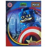 ساختنی ماسک مدل Captain America کد K7091 از سری Zombie Heroes - 1