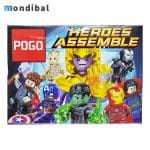 ساختنی پوگو مدل گروت کد ۷ از سری Heroes Assemble 6003 - 1