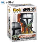 اکشن فیگور فانکو پاپ مدل مندلورین با بیبی یودا کد ۴۰۲ The Mandalorian - 2