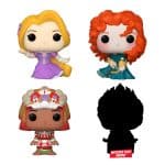 فیگور بیتی پاپ مدل پرنسس های دیزنی بسته ۴ عددی Disney Princess - 1