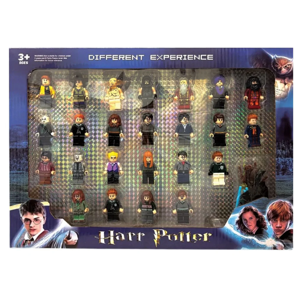 ساختنی مینی فیگور مدل هری پاتر Harry Potter بسته 24 عددی