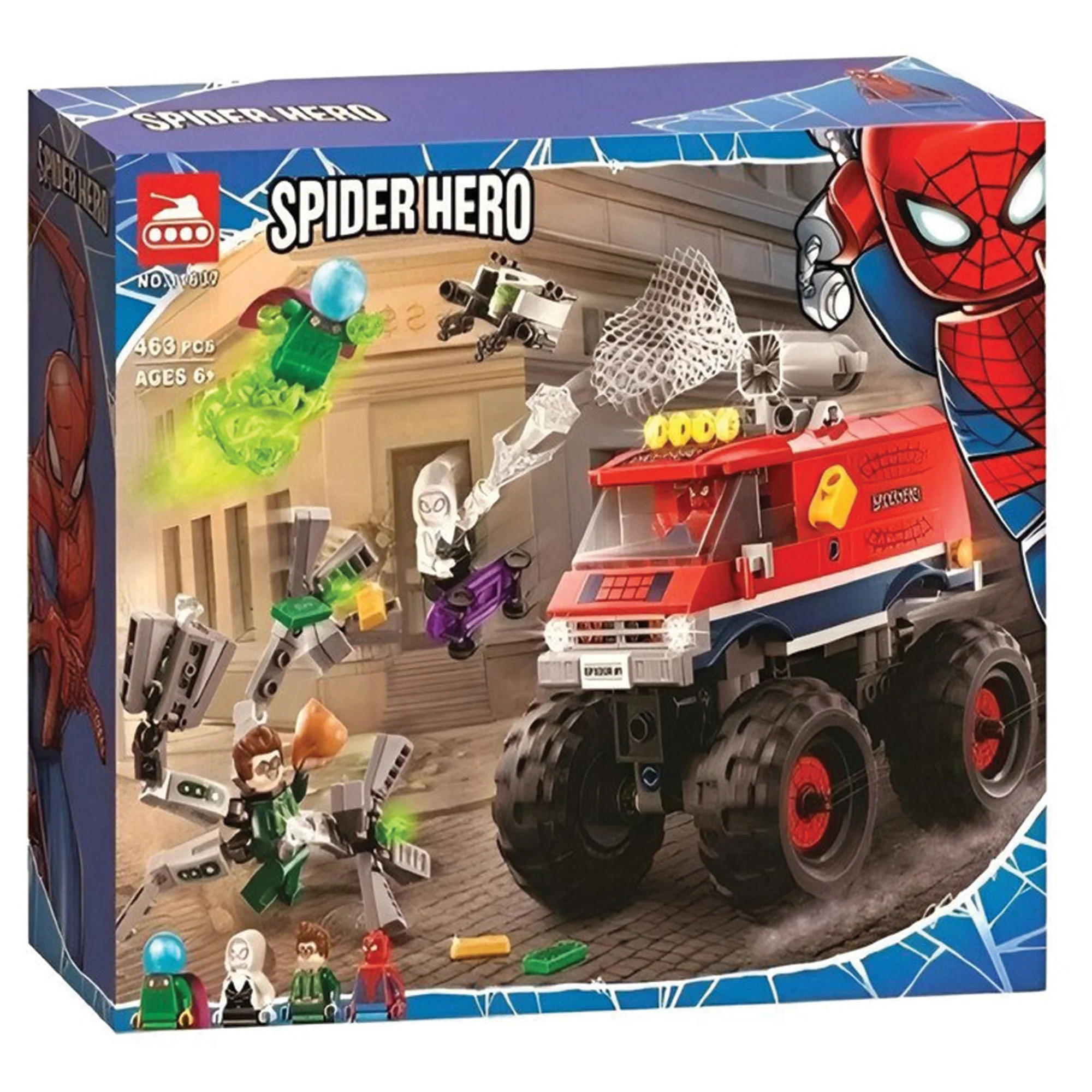 22 (1) ساختنی بلا مدل مرد عنکبوتی علیه میستریو کد 11637 Spider-Man 3